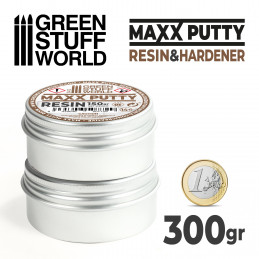 Masilla Epoxi MAXX PUTTY 300gr Materiales y Masillas