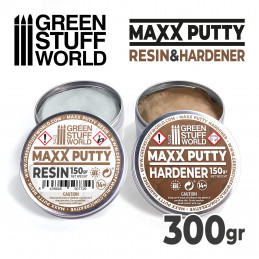 Masilla Epoxi MAXX PUTTY 300gr Materiales y Masillas
