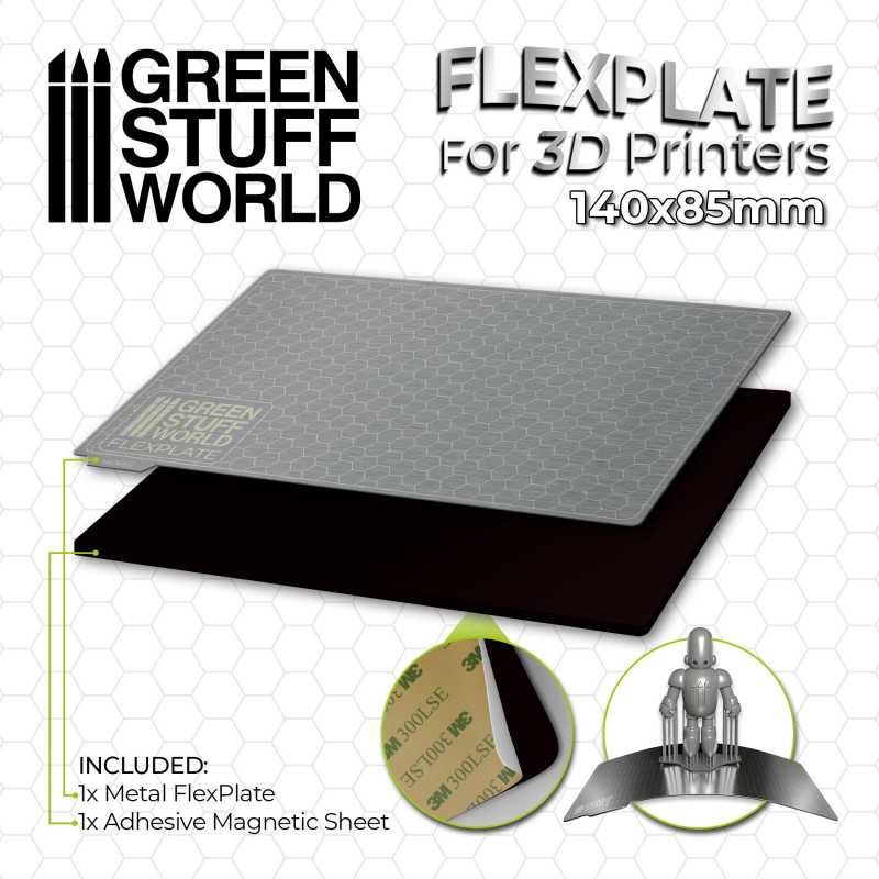 Flexplatten für 3d-Drucker - 140x85mm | Flexplatten Flexible Druckplatten für 3d Druckers Flexplatten für 3d-Drucker - 140x85mm | Flexplatten Flexible Druckplatten für 3d Druckers