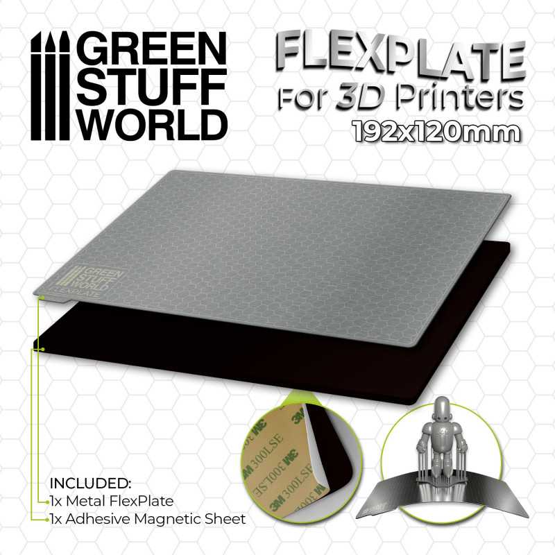 Flexplates For 3d Printers - 192x120mm | Flex Plates for 3D Printers Flexplates For 3d Printers - 192x120mm | Flex Plates for 3D Printers