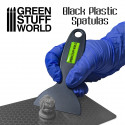 Schwarze Kunststoffspatel für 3D-Drucker