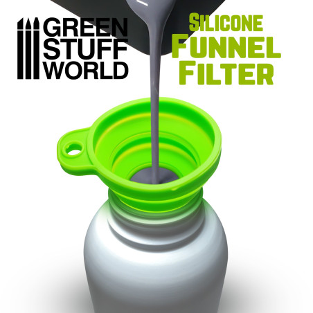 Silicone funnel filter for 3D printer - GSW