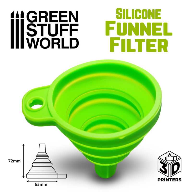 Silicone funnel filter for 3D printer | 3D Printer Accessories