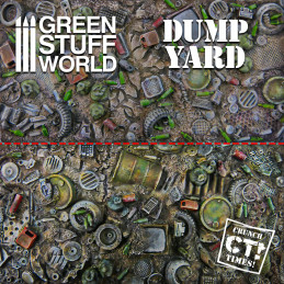 Dump Yard Plates - Crunch Times! | Resin items
