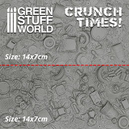 Placas Vertedero - Crunch Times! Artículos de resina