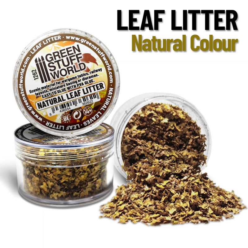 Leaf Litter - Natural Leaves | Miniature leaves