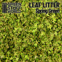 Natürliche Modell-Blätter Laubstreu - Frühlingsgrün