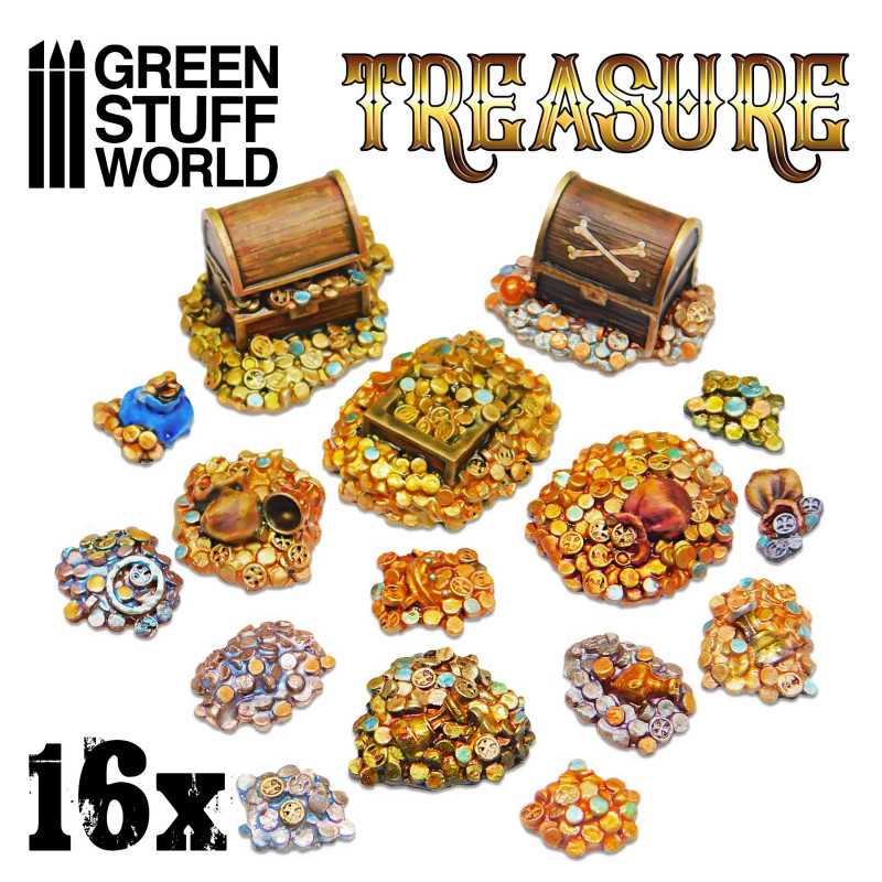 Green Stuff World Green Cube Tokens 1564