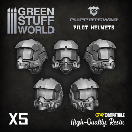 Pilot helmets | Resin items