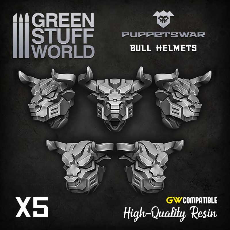 Bull Helmets | Resin items