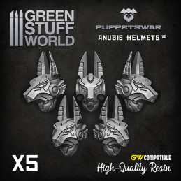 Anubis Helmets v2 | Resin items