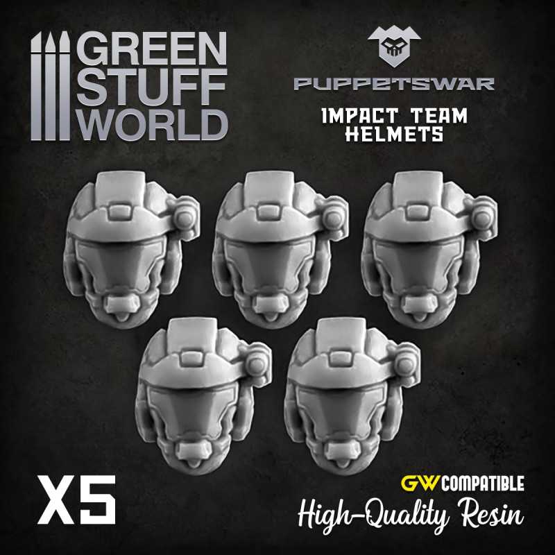 Impact Team helmets | Resin items