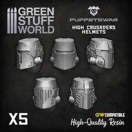 Casques des High Crusaders