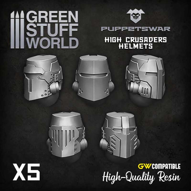 High Crusaders Helmets | Resin items