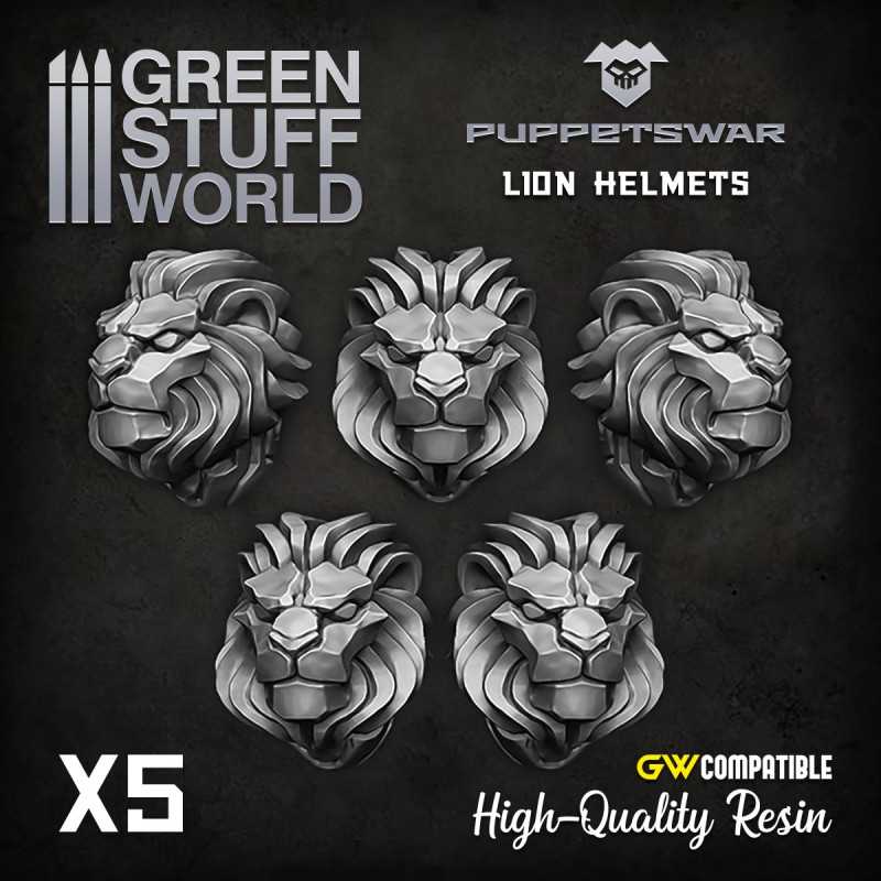 Lion Helmets | Resin items