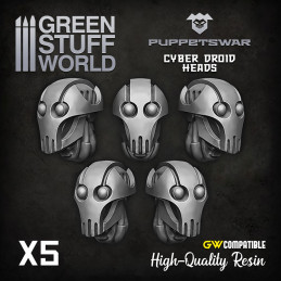 Cyber Droid Heads