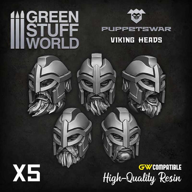 Viking Heads | Resin items