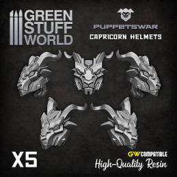 Capricorn Helmets | Resin items