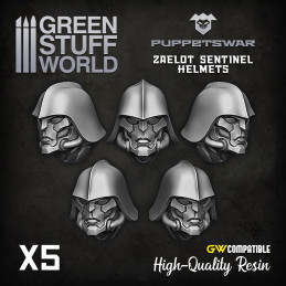 Zaelot Sentinel Helmets | Resin items