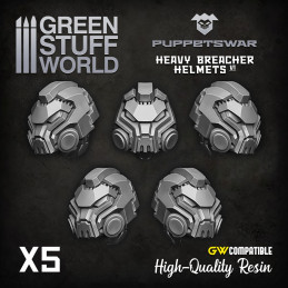 Heavy Breacher Helmets | Resin items