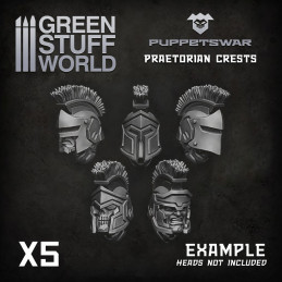 Praetorian Crests | Heads and helmets