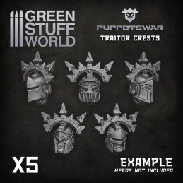 Chaos Crests | Heads and helmets