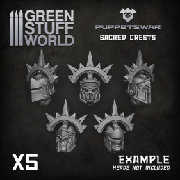 Sacred Crests | Heads and helmets