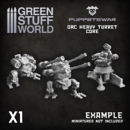 Orc Heavy Turret Core | Resin items