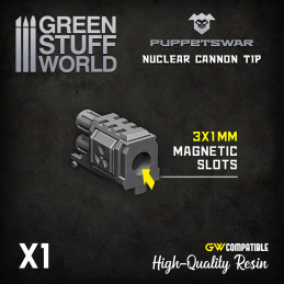 Turret - Nuclear Cannon Tip | Resin items