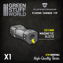 Turret - Plasma Cannon Tip | Resin items