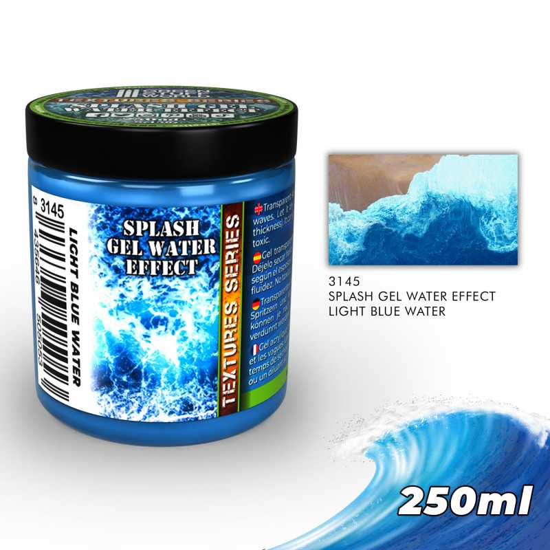 Gel à effet d'eau - Bleu clair 250ml