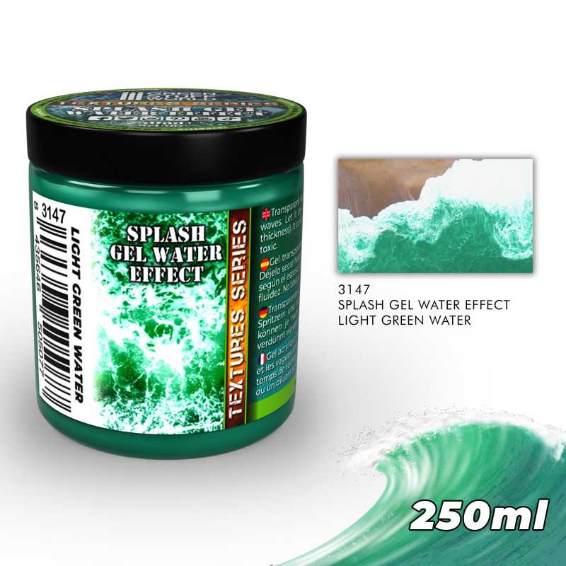 Gel à effet d'eau - Vert clair 250ml