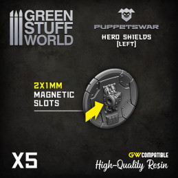 Hero Shields | Resin items