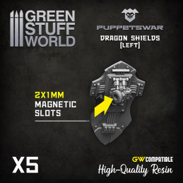 Dragon Shields | Resin items