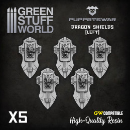 Dragon Shields | Resin items