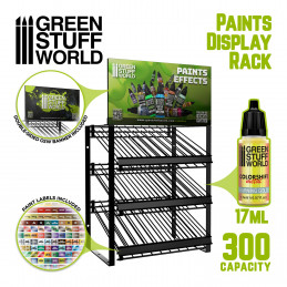 GSW Paint Display Rack | Farbdisplays aus Metall