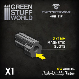 Heavy Machine Gun Tip | Resin items