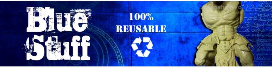 Blue Stuff Reutilizable | Plástico moldeable