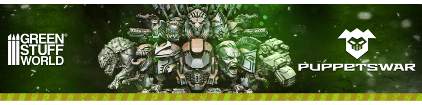 PuppetsWar miniatures and resin bits