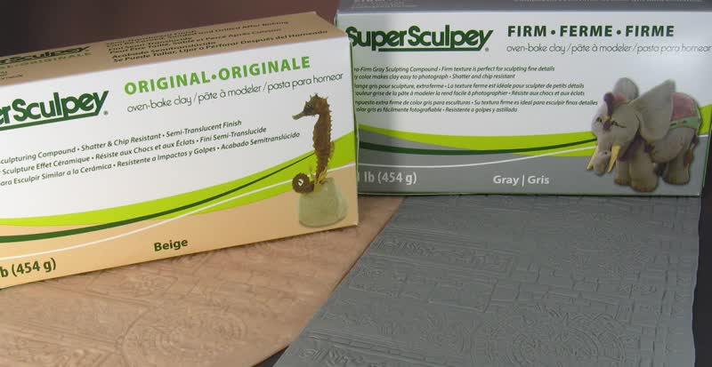 Super Sculpey Sculpting Compound Extra-Firm Gray Oven-Bake Clay