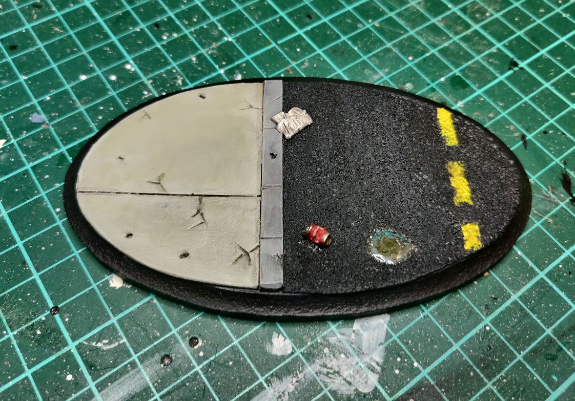 DW Base pintada