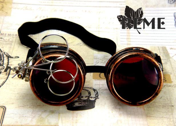 Gafas Steampunk antropomórficas · Creative Fabrica