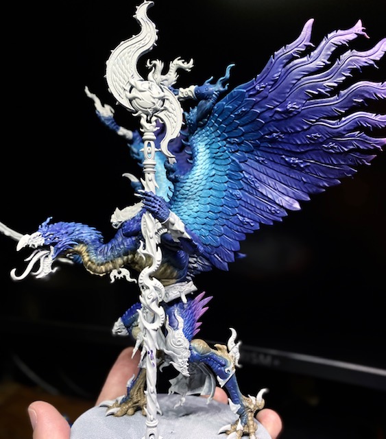 Warhammer miniature painting: Lord of Change