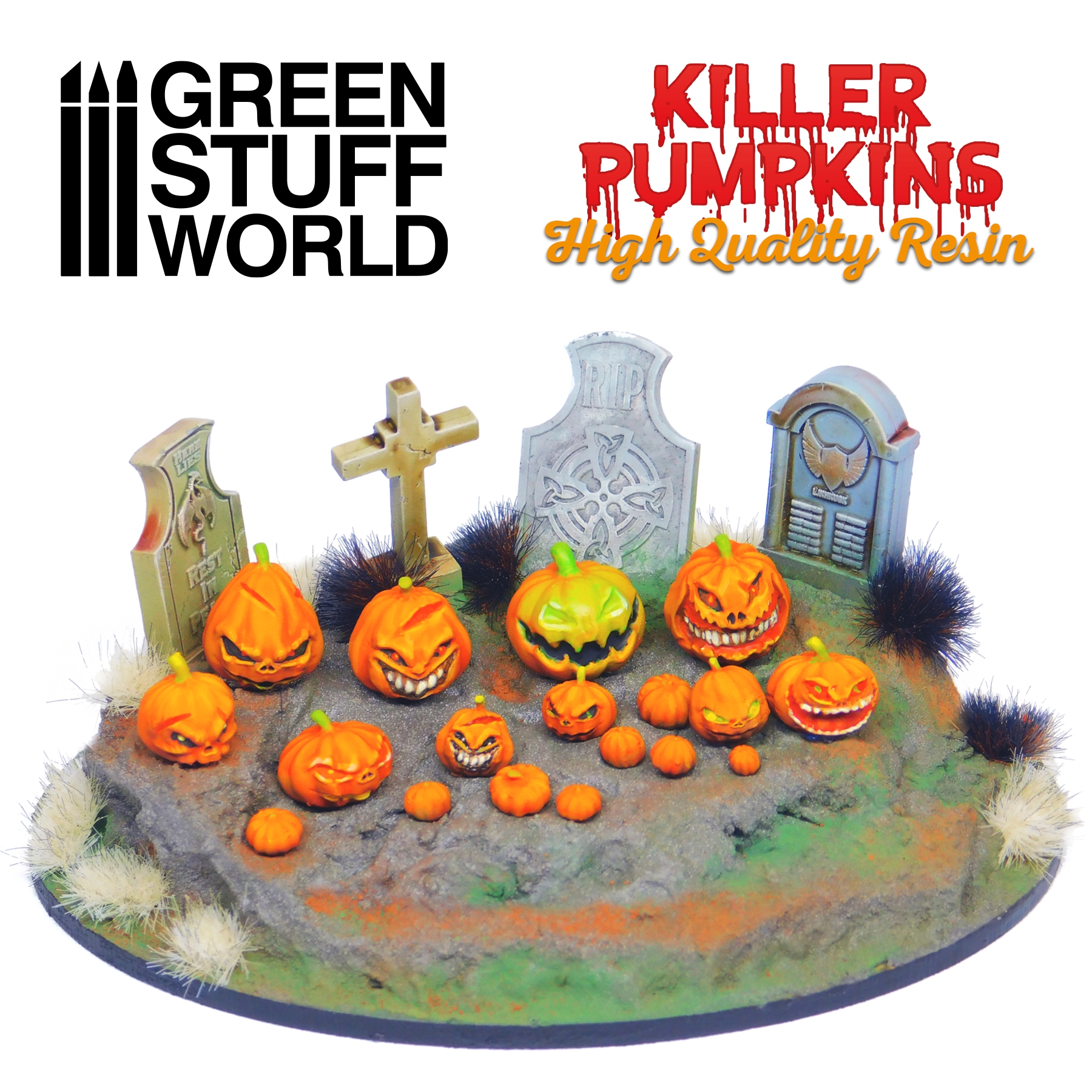 Resin Killer Pumpkins