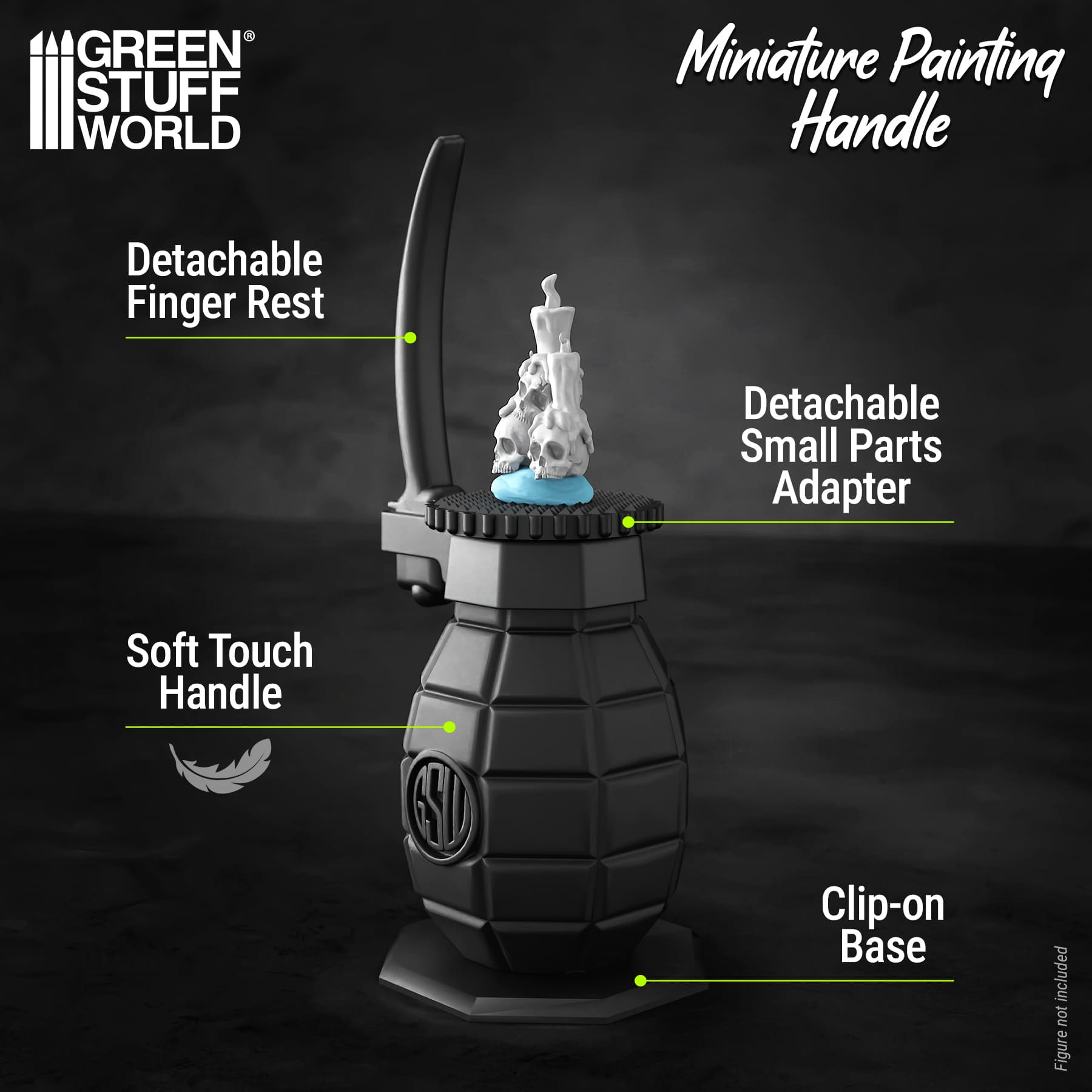 Miniature Paint Handle
