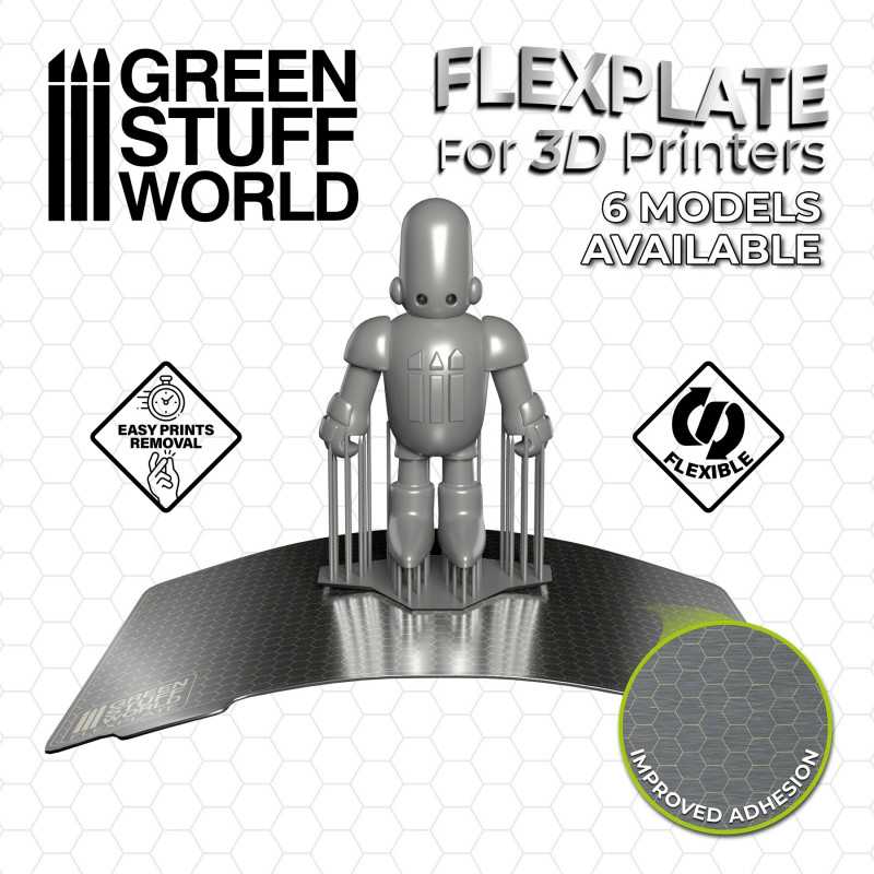 Flex Plates for 3D Printers | Flexible Build Plate