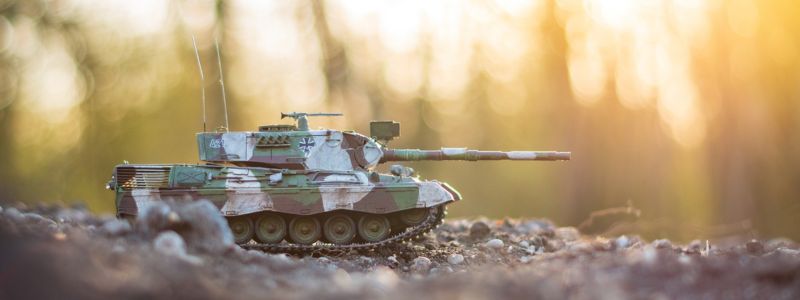 Cómo pintar con pintura acrílica en el modelismo