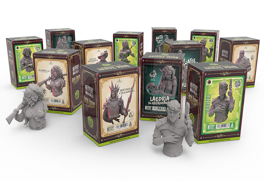 Resin figures | Paintable figurines