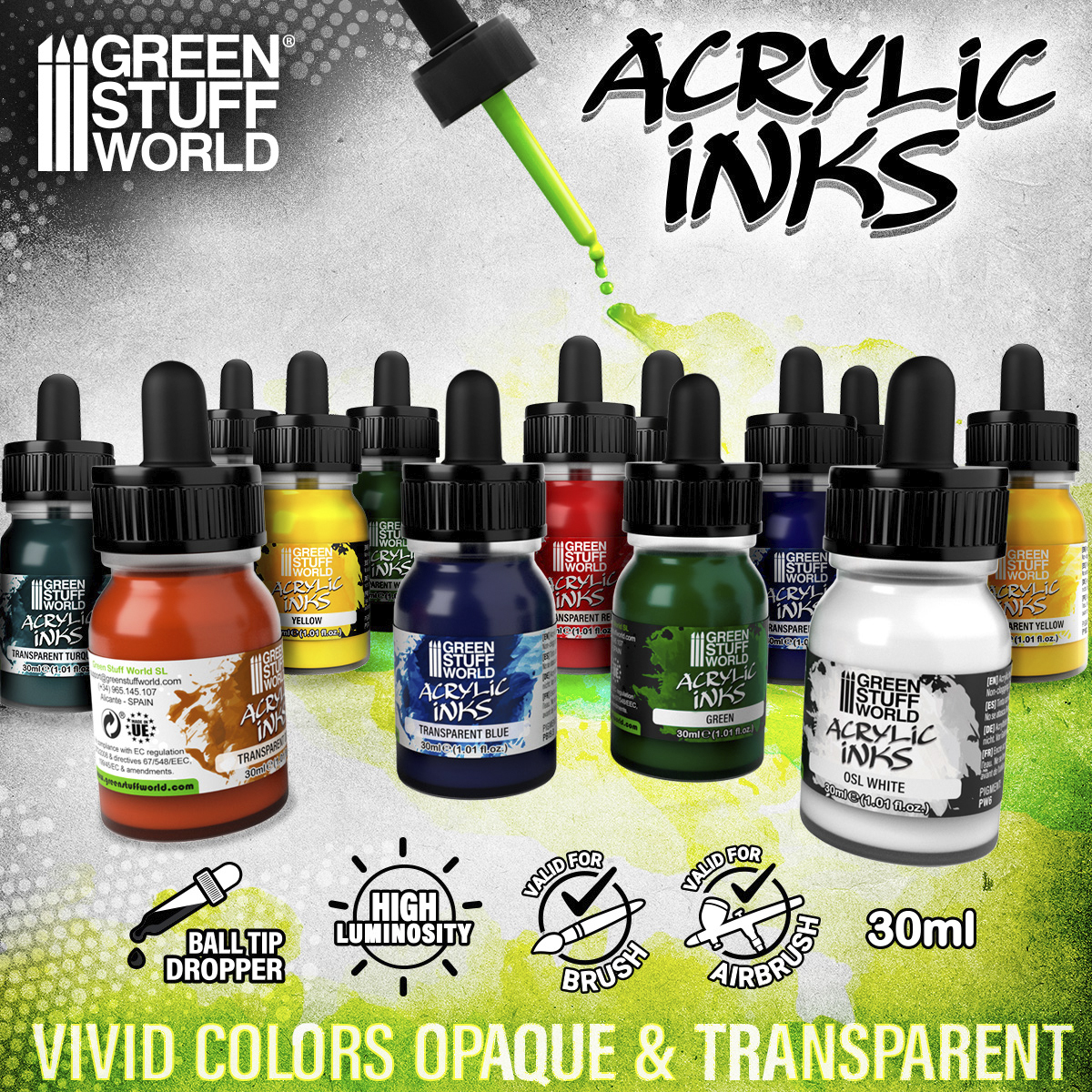 Airbrush Paint | Acrylic airbrush paint