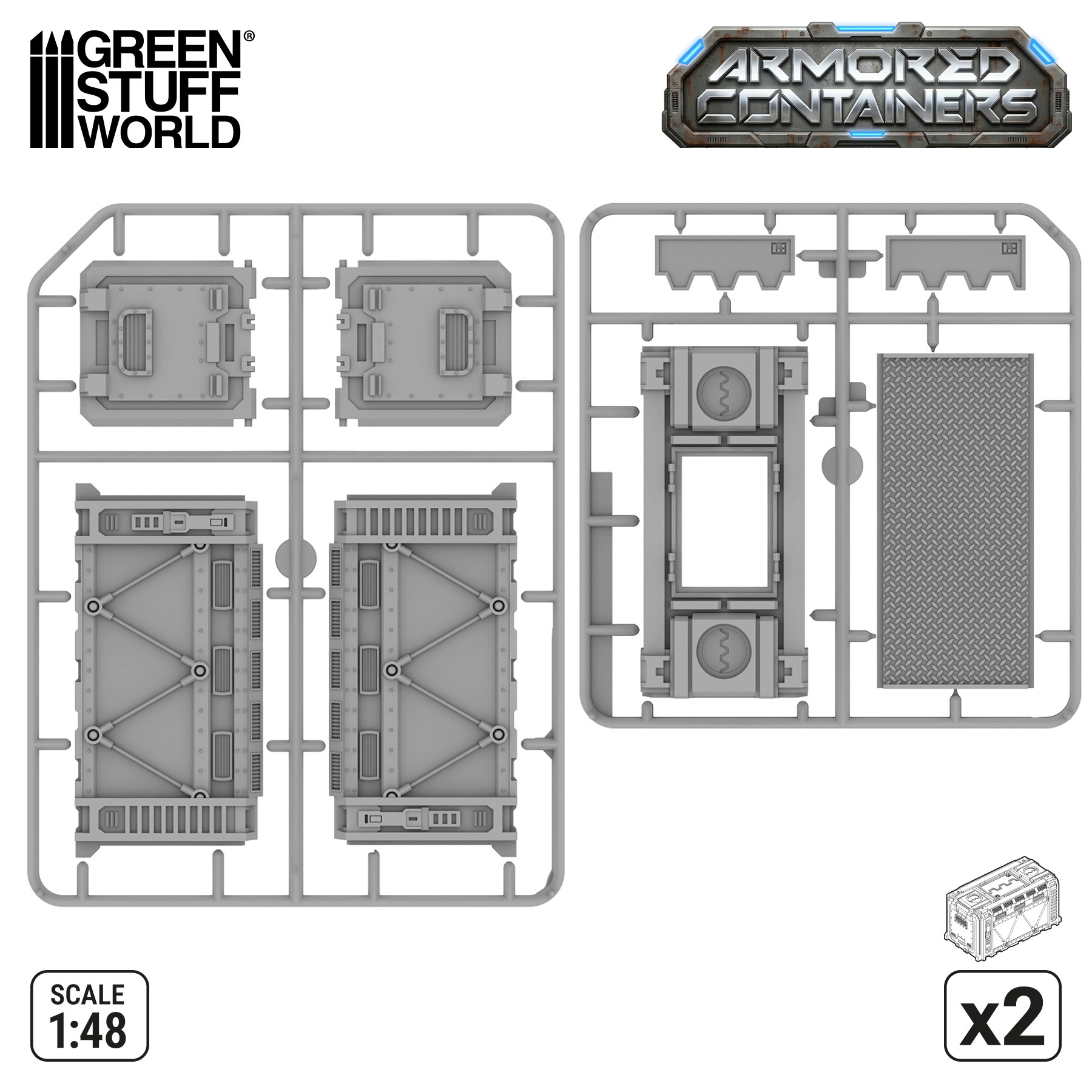 Armored Container for Wargames